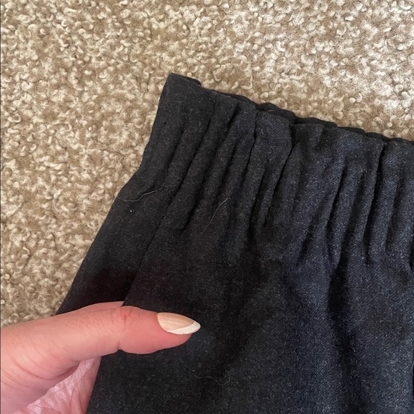J. Crew Wool Cinch Waist Skirt - Picture 2 of 5